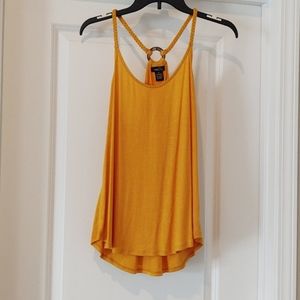 Yellow/gold tank top